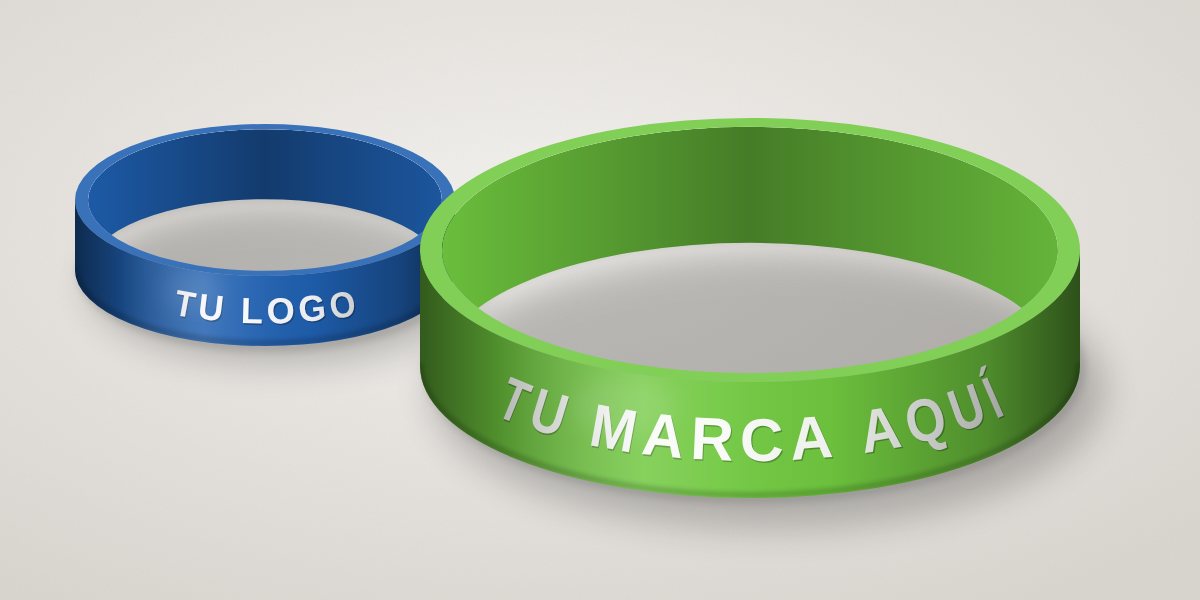 Pulseras con tu marca o logo: manillas de silicona personalizadas