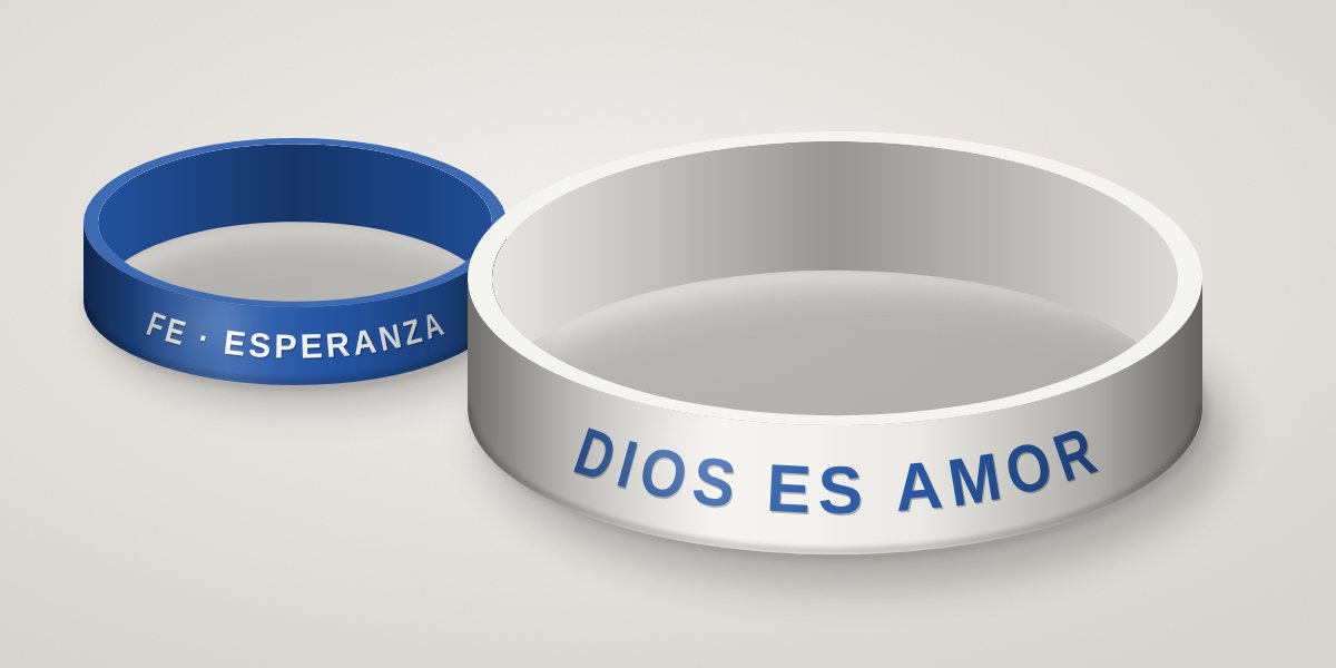 Pulseras religiosas: manillas de silicona personalizadas